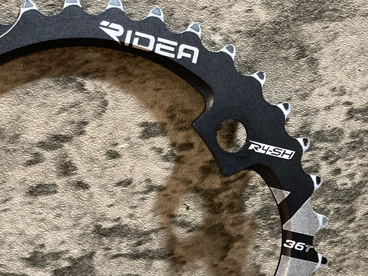 JZ632 ライデア RIDEA POWERING 楕円 チェーンリングセット 52/36T PCD110