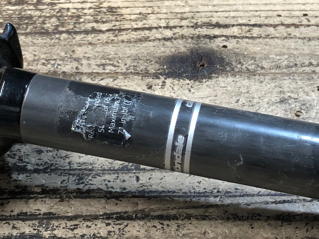 JU715 キャノンデール cannondale C2 カーボン シートポスト 300mm Φ25.4 ※錆