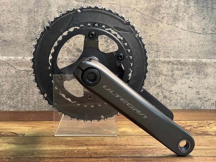 JG177 4iiii シマノ SHIMANO FC-R8100 クランクセット 片足計測 パワーメーター 172.5mm 52/36T