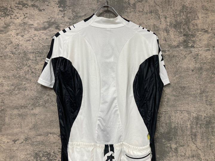 JR292 アソス ASSOS SS.MILLE 半袖 サイクルジャージ 白 M