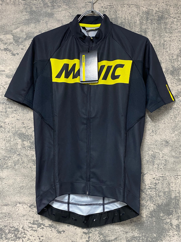 KJ994 マヴィック MAVIC 半袖 サイクルジャージ 黒 S