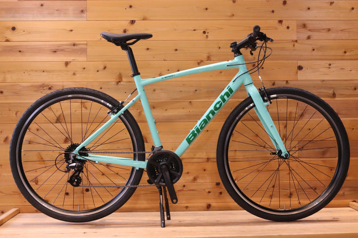 状態良好！ ビアンキ BIANCHI C・SPORT 1 RIM 2026モデル 51サイズ シマノ アルタス 3×8S アルミ クロスバイク 【広島店】