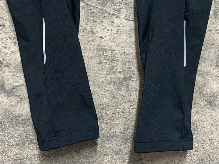 KN795 ルコックスポルティフ le coq sportif レーサータイツ 黒 M 裏起毛
