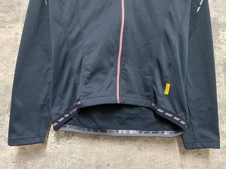 JO316 パールイズミ PEARL iZUMi 長袖 サイクルジャケット 黒 L 裏起毛