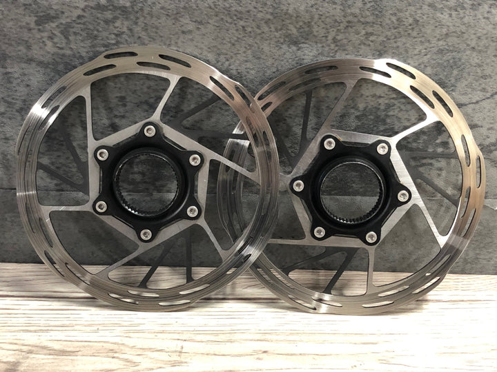 JN923 スラム SRAM ペースライン PACELINE ディスクブレーキローター 2枚セット Φ160 1.85/1.8mm
