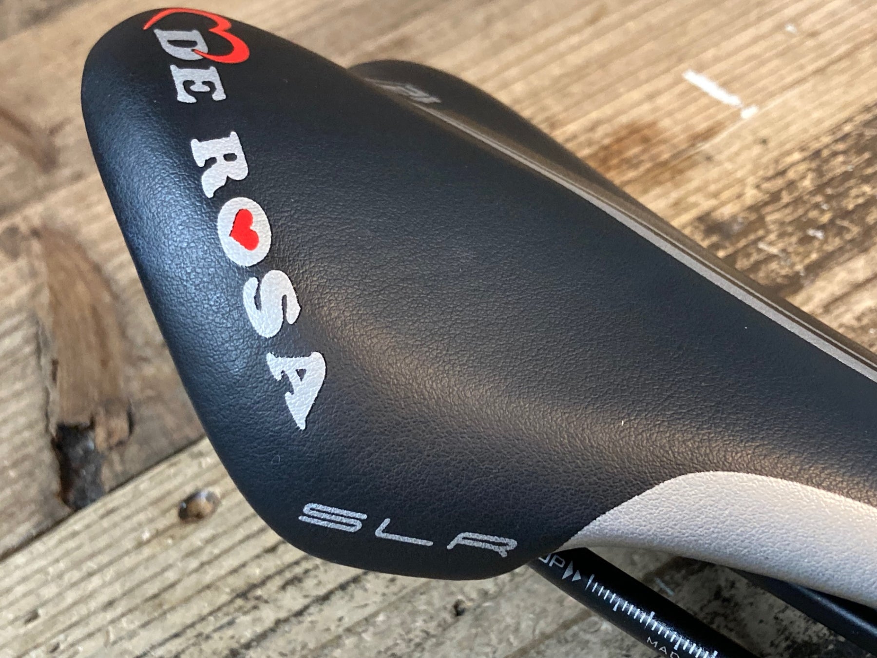 JV872 セライタリア selle italia SLR DE ROSA サドル 黒 132mm