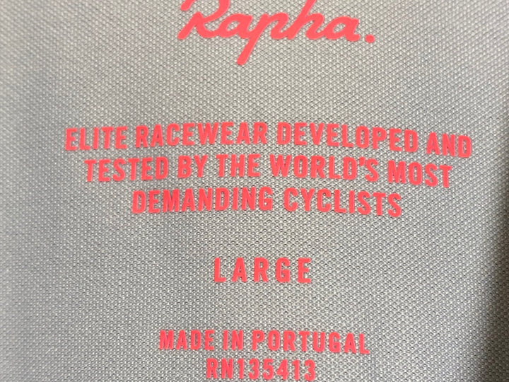 KN765 ラファ Rapha RCC PRO TEAM MIDWEIGHT JERSEY 半袖 サイクルジャージ グレー L