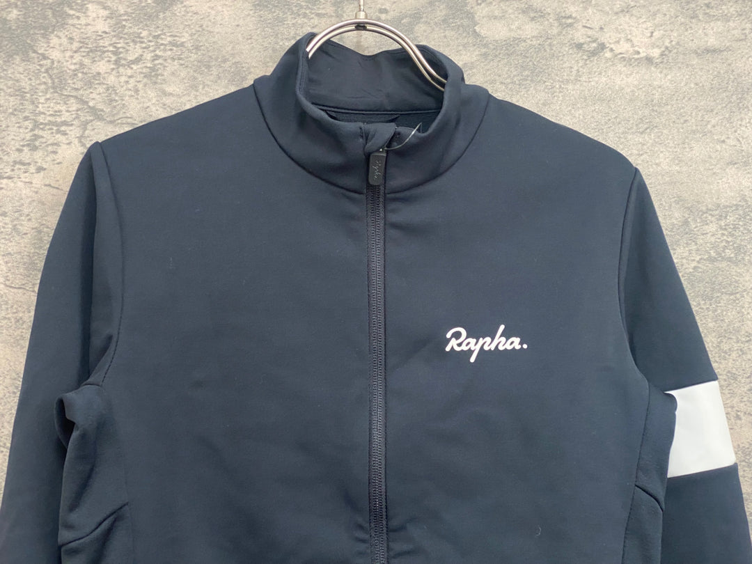 JO047 ラファ Rapha CORE WINTER JACKET 長袖 サイクルジャケット 黒 S 裏起毛