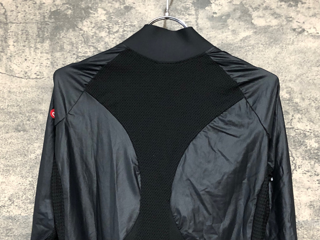 KD423 レリック RERIC 長袖 サイクルジャージ 黒 M