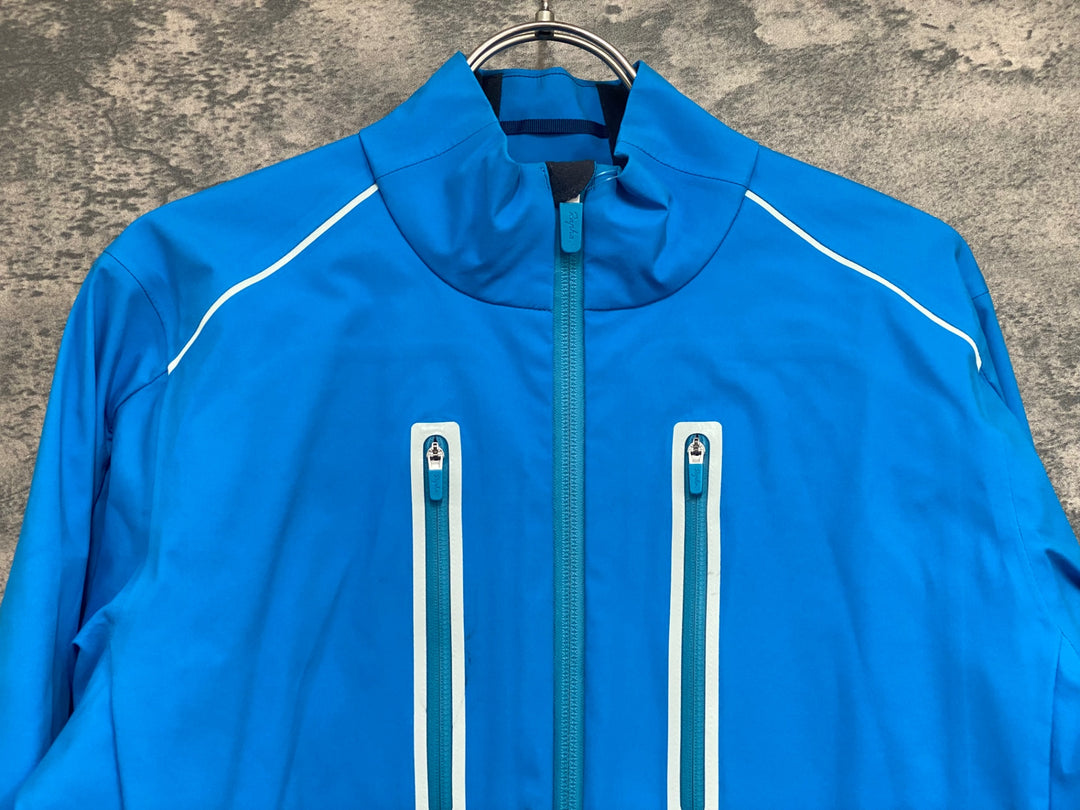 JO295 ラファ Rapha CLASSIC WINTER JACKET 長袖 サイクルジャケット 水色 S GORE-TEX INFINIUM