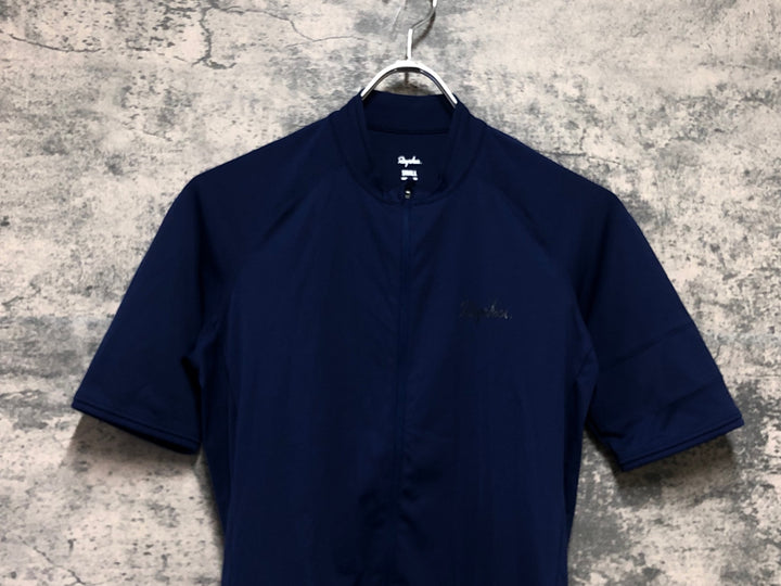 JZ467 ラファ RAPHA MEN'S CORE JERSEY 半袖サイクルジャージ S 青