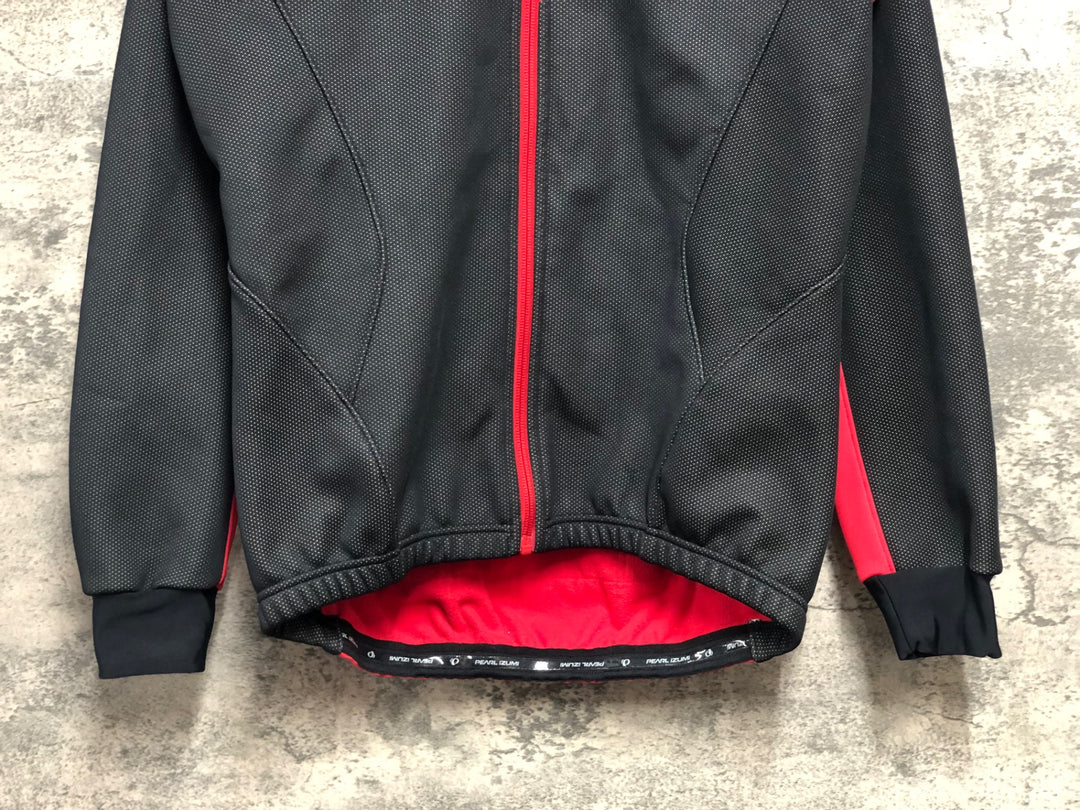 KK805 パールイズミ PEARLiZUMi ウィンドブレーク 長袖 サイクルジャケット 赤 M