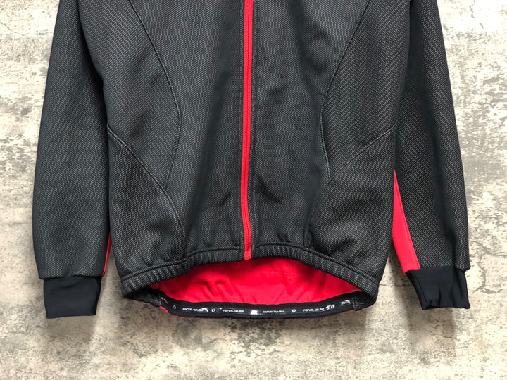 KK805 パールイズミ PEARLiZUMi ウィンドブレーク 長袖 サイクルジャケット 赤 M