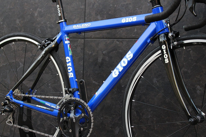 ジオス GIOS バレーノ BALENO 2012モデル 48サイズ シマノ 105 5700 10S アルミ カーボンバック ロードバイク 【福岡店】