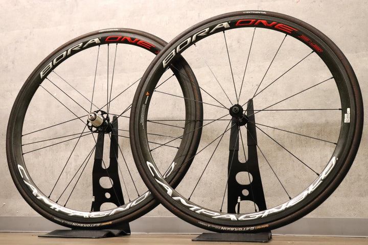 カンパニョーロ CAMPAGNOLO ボーラ ワン BORA ONE 35 カーボン チューブラー ホイールセット シマノ 12/11S ワイドリム 【さいたま浦和店】
