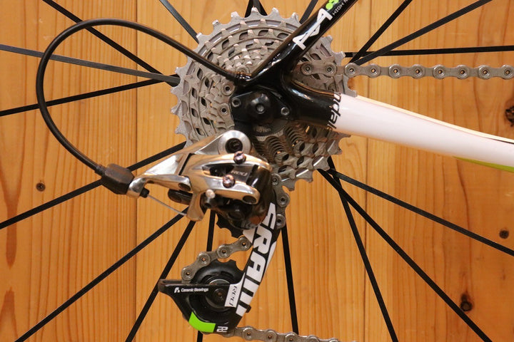 キャノンデール CANNONDALE シナプス SYNAPSE CARBON HI-MOD 2 2014年モデル 48サイズ スラム レッド22 MIX 11S カーボン ロードバイク 【芦屋店】