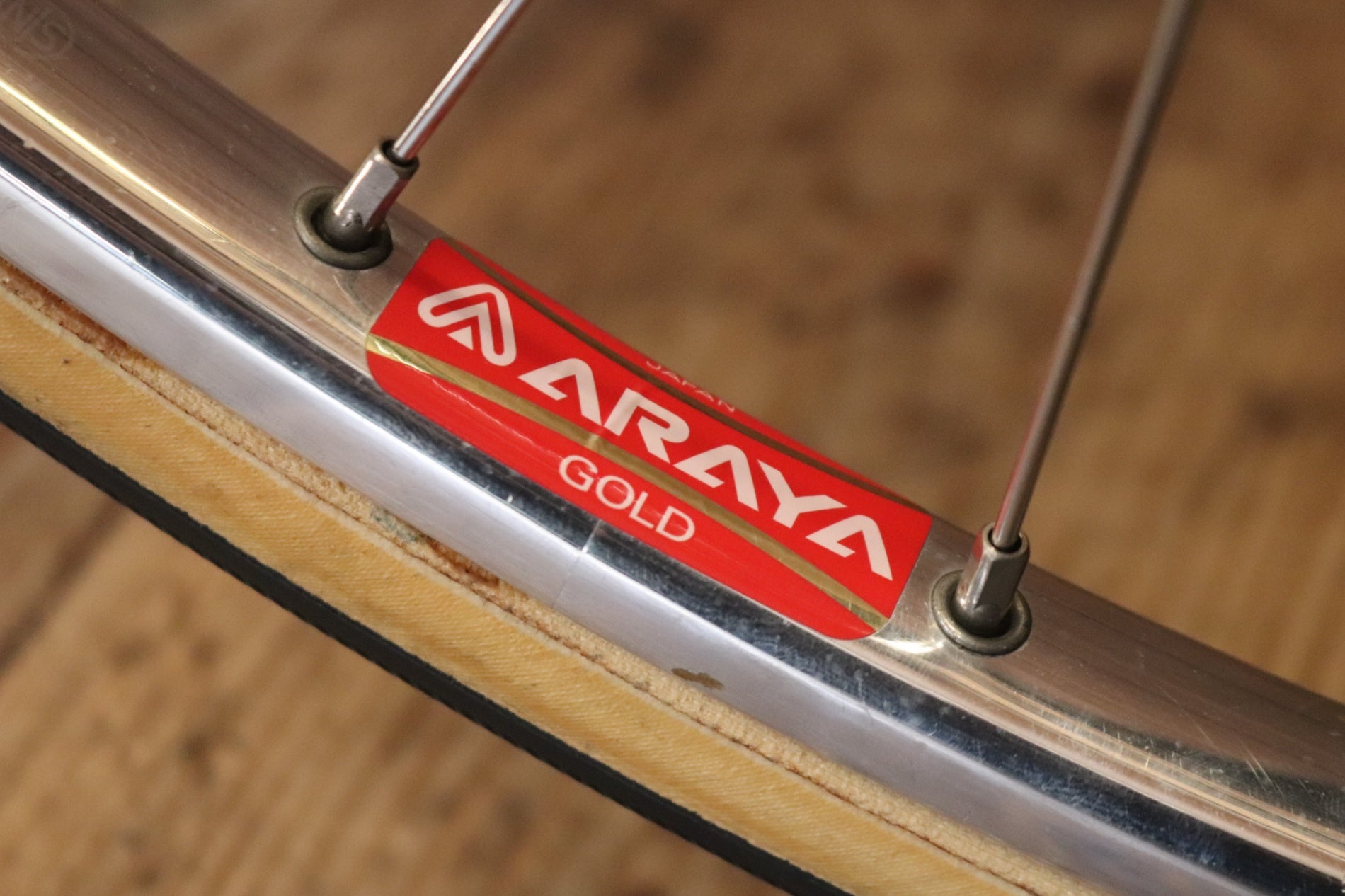 アラヤ ARAYA ゴールドリム GOLD NJS シマノ SHIMANO デュラエース