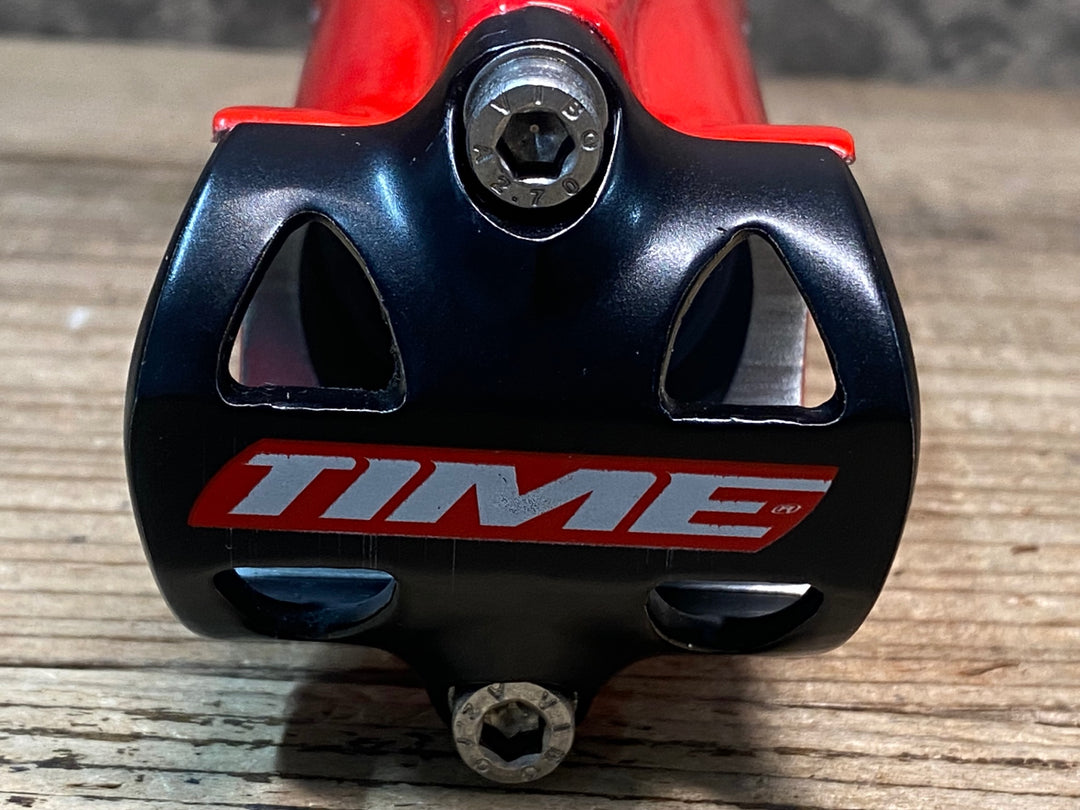 JO919 タイム TIME RTM ULTEAM STEM ステム 90mm Φ31.8 OS 赤