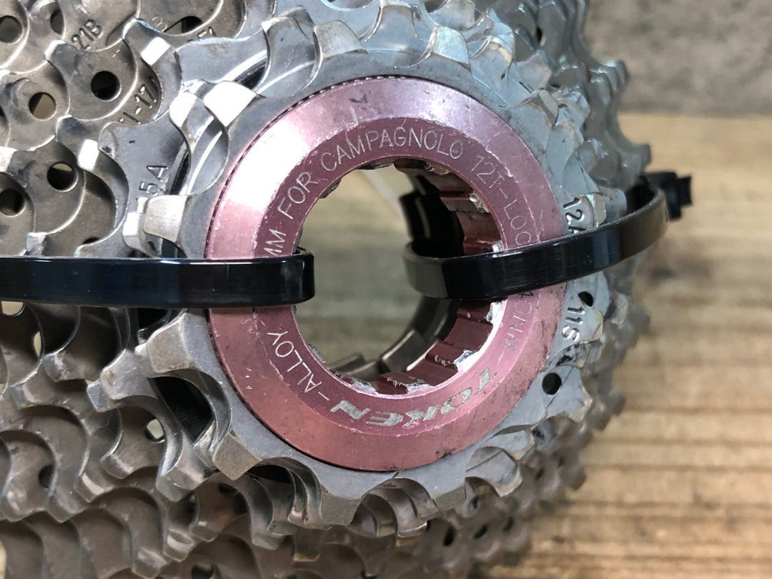 IK138 カンパニョーロ CAMPAGNOLO スーパーレコード SUPER RECORD スプロケット 12-27T 11S ※ロックリング非純正