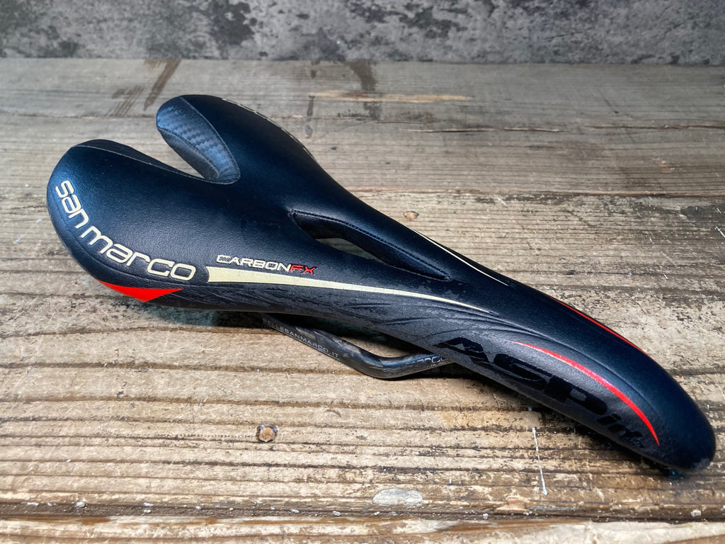 アセトアルデヒド JK989 サンマルコ san marco アスピデ Aspide サドル 黒