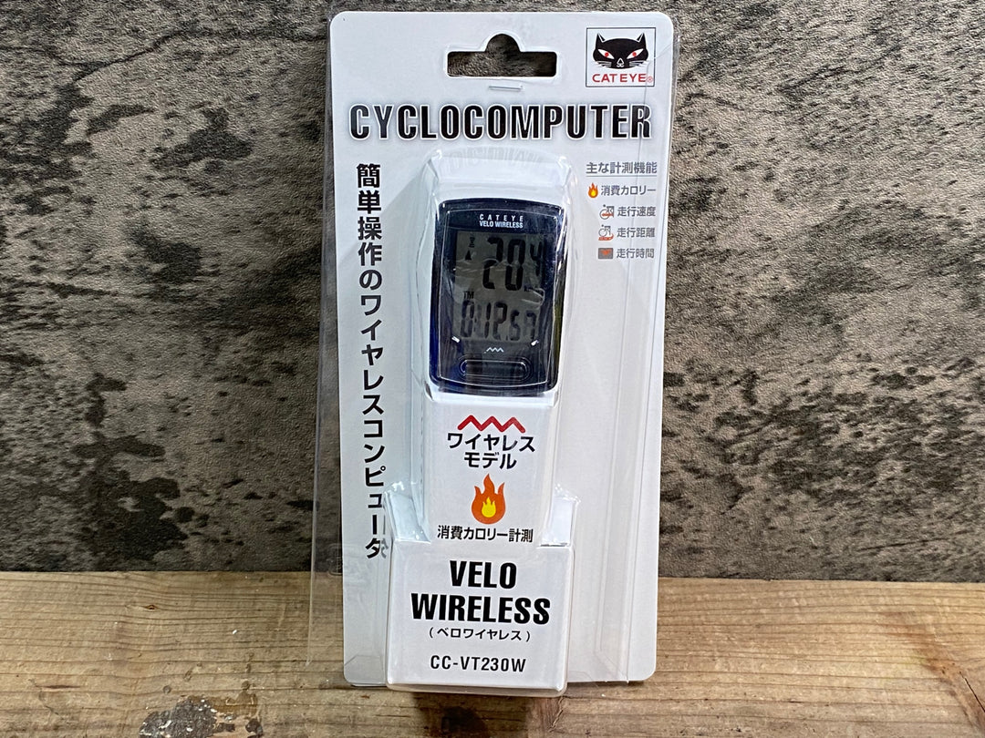 JF015 キャットアイ CATEYE VELO WIRELESS サイクルコンピューター