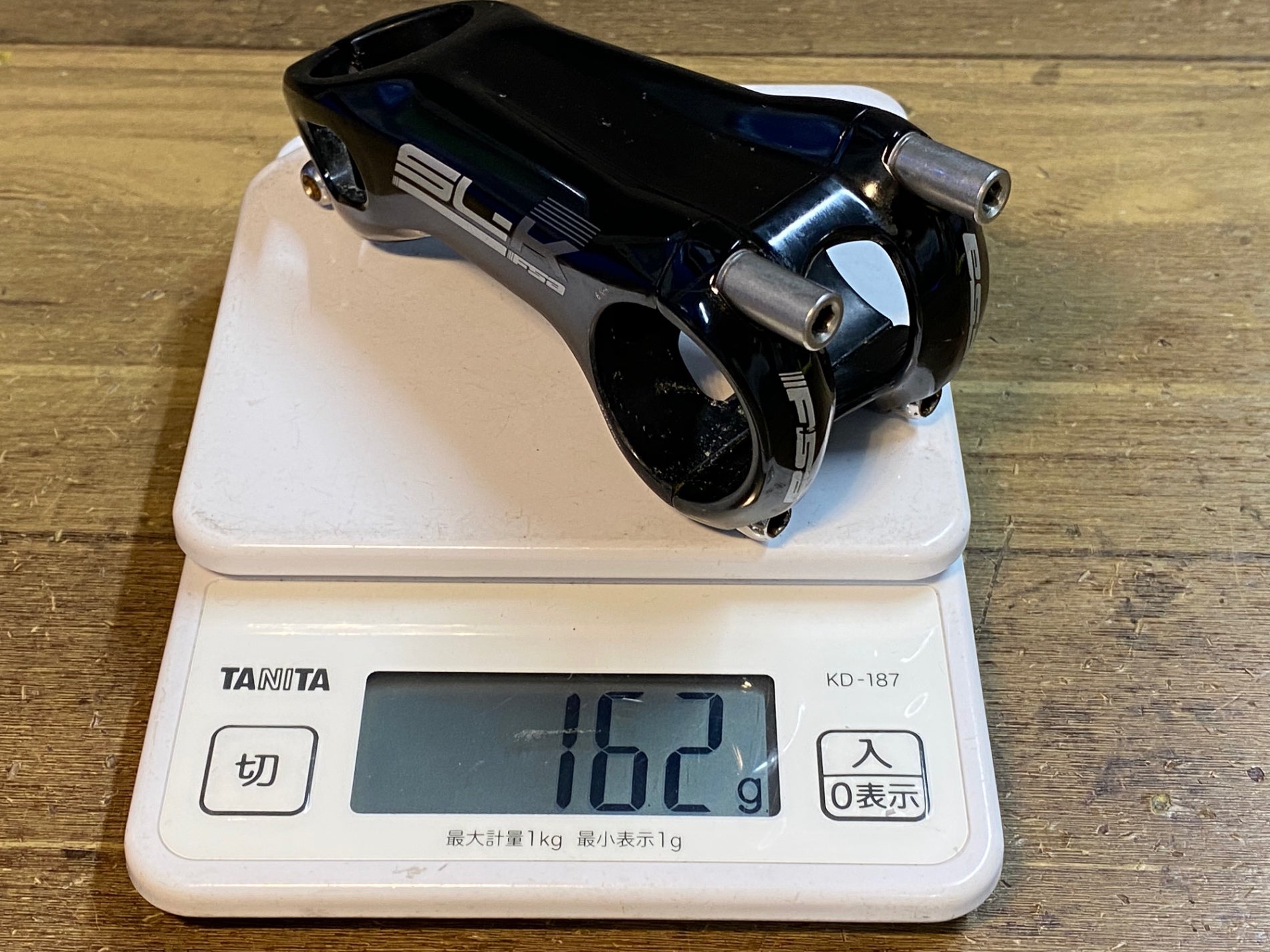 JS134 FSA SL-K アルミ ステム 黒 80mm Φ31.8 OS -20° ※ボルト社外品