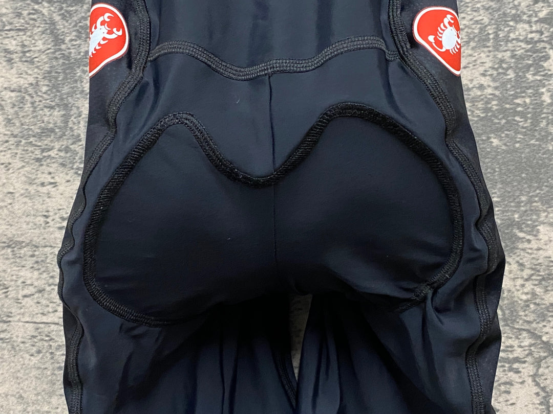 KC505 カステリ castelli ビブショーツ Mサイズ 赤黒
