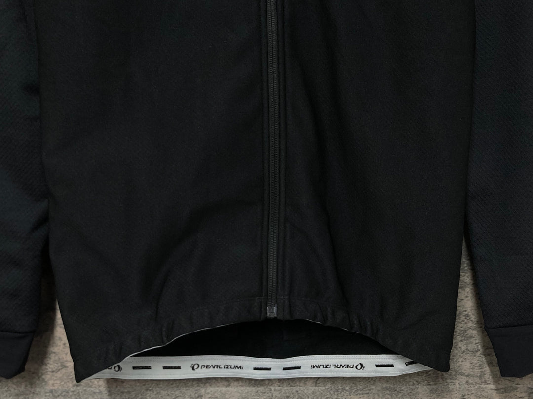 KG552 パールイズミ PEARL iZUMi 長袖 サイクルジャケット 黒 MEN'S L 裏起毛 黒タグ