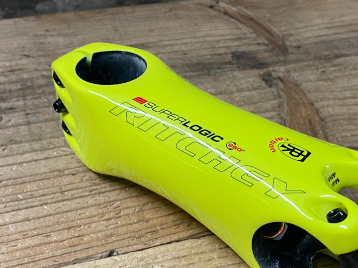 KJ135 リッチー RITCHEY SUPER LOGIC c260 カーボンステム 黄 100mm Φ31.8 OS
