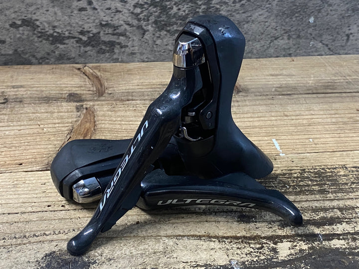 KE841 シマノ SHIMANO アルテグラ ULTEGRA ST-R8020 STIレバー 2×11S 左右セット ※レバークランプ部ひび割れ