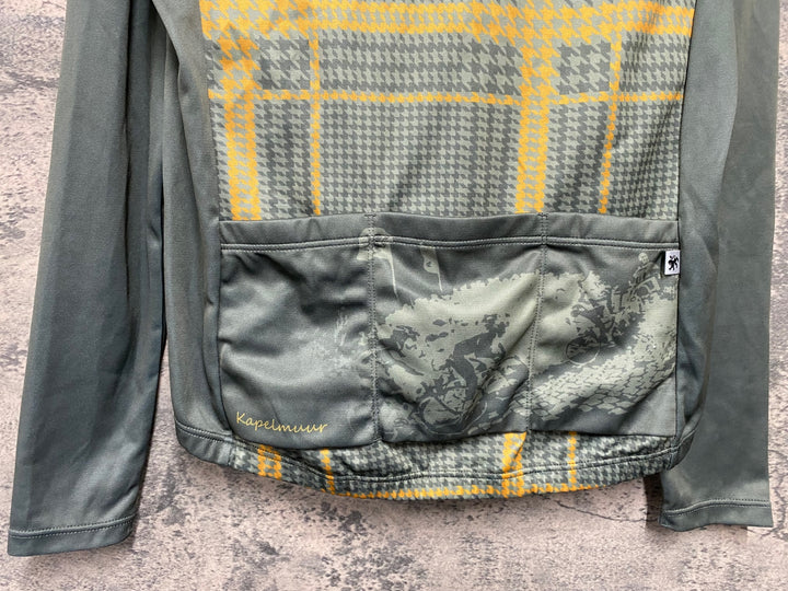 JS165 カペルミュール KAPELMUUR 長袖 サイクルジャージ グレー M