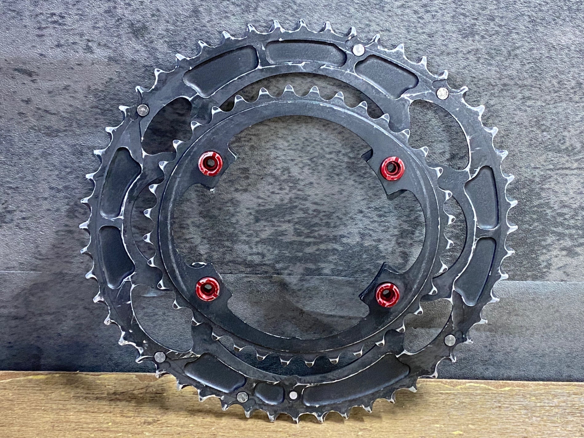 RIDEA チェーンリング 42T BCD110mm 4アーム JY414 ライデア RIDEA POWERRING チェーンリング 52/36T BCD110 4H
