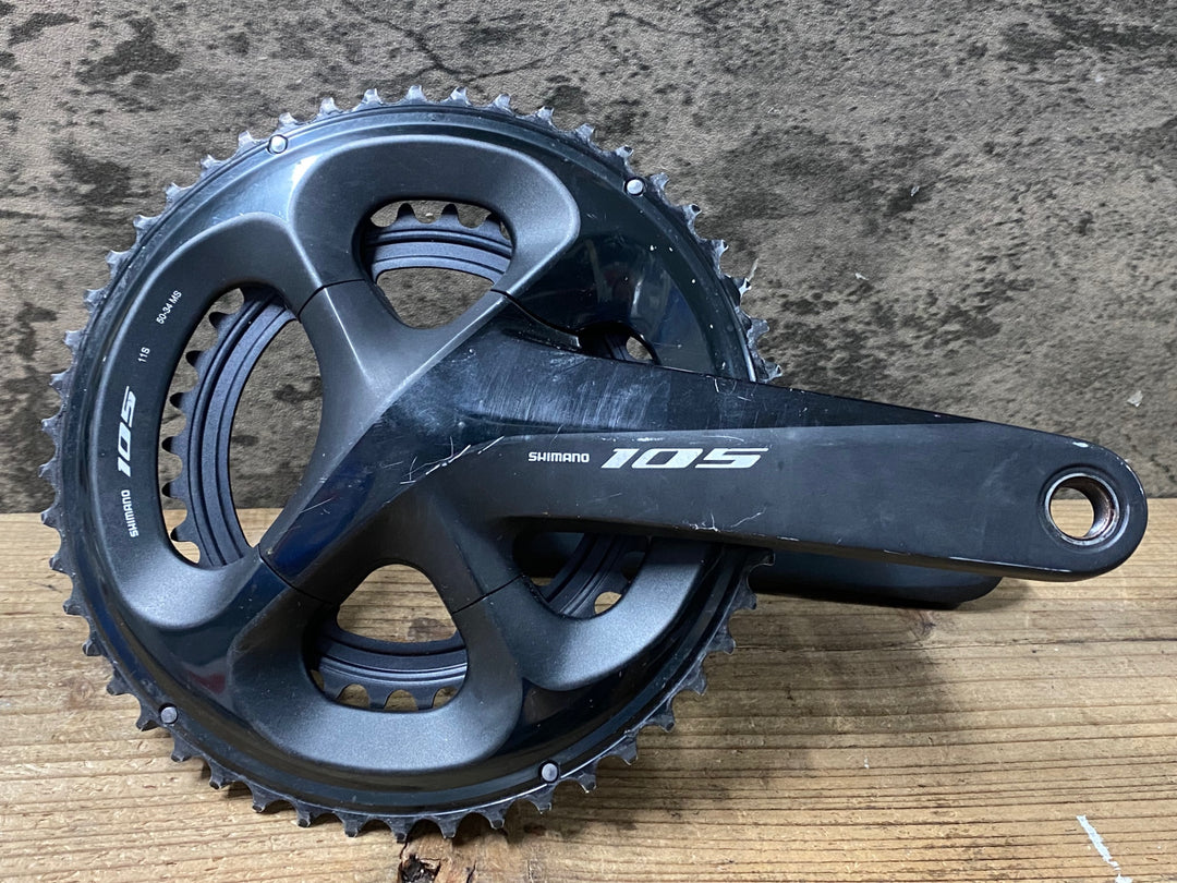 KC342 シマノ SHIMANO 105 FC-R7000 クランクセット 170mm 50/34T