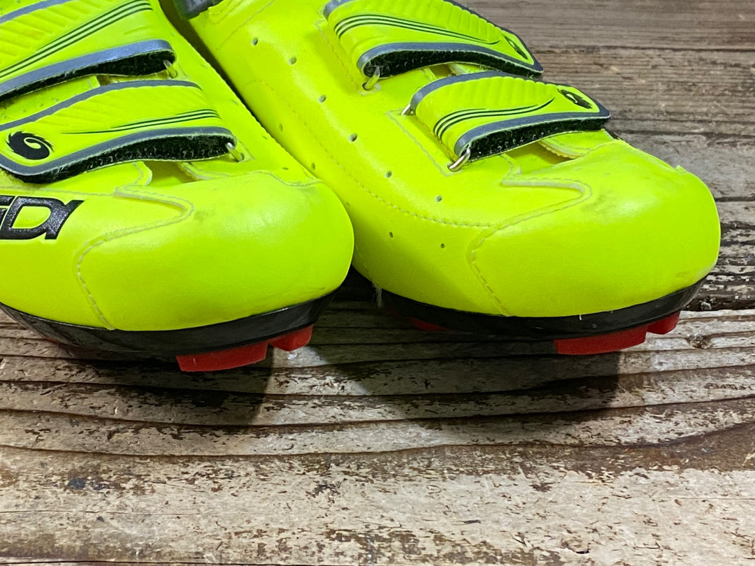 KG379 シディ SIDI TRACE MTB ビンディングシューズ 黄 SPD EU44