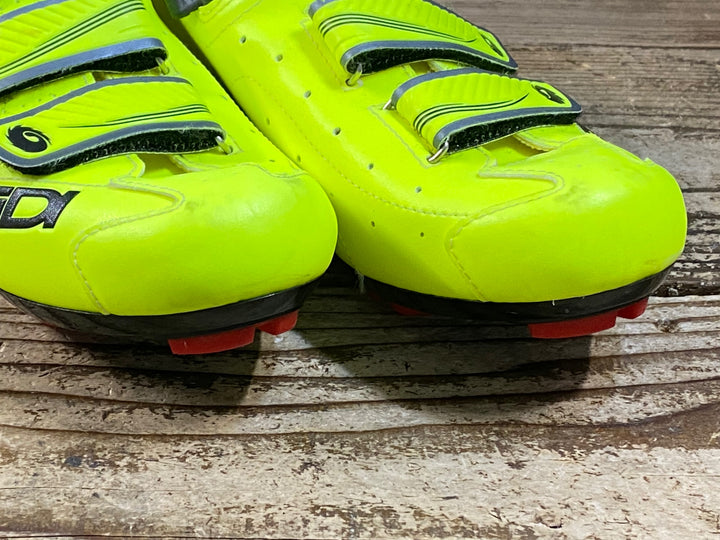 KG379 シディ SIDI TRACE MTB ビンディングシューズ 黄 SPD EU44