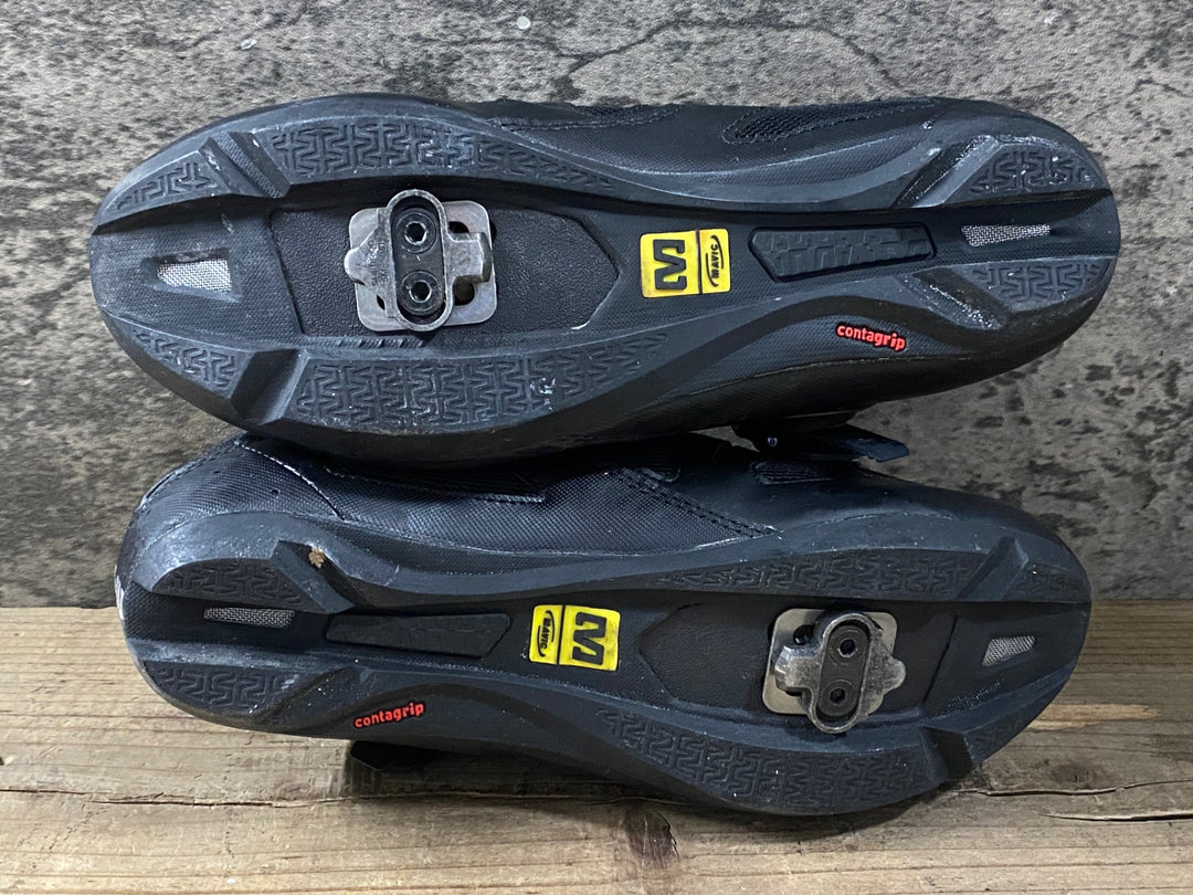 KF144 マヴィック MAVIC ERGORIDE ビンディングシューズ SPD 黒 EU41 1/3