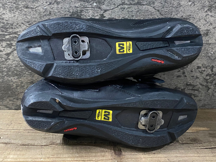 KF144 マヴィック MAVIC ERGORIDE ビンディングシューズ SPD 黒 EU41 1/3