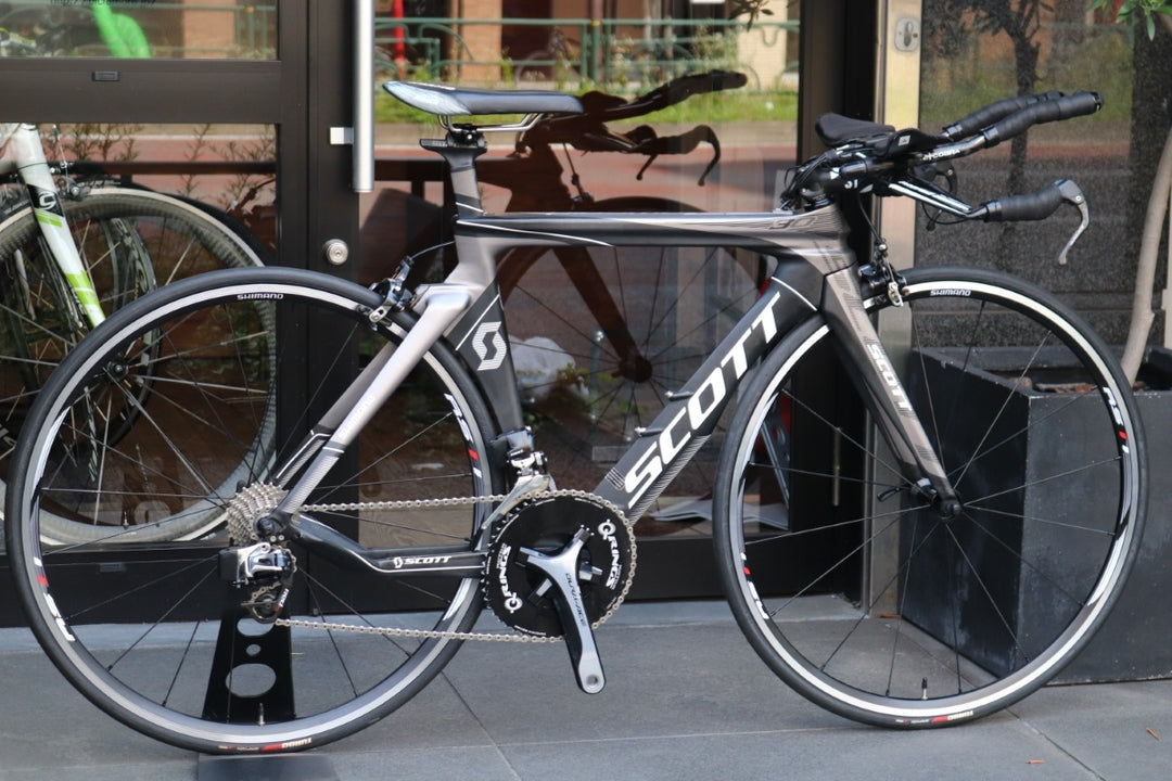 スコット SCOTT プラズマ PLASMA 30 2013モデル XXSサイズ スラム E-TAP MIX 11S カーボン トライアスロン TTバイク 【東京南麻布店】