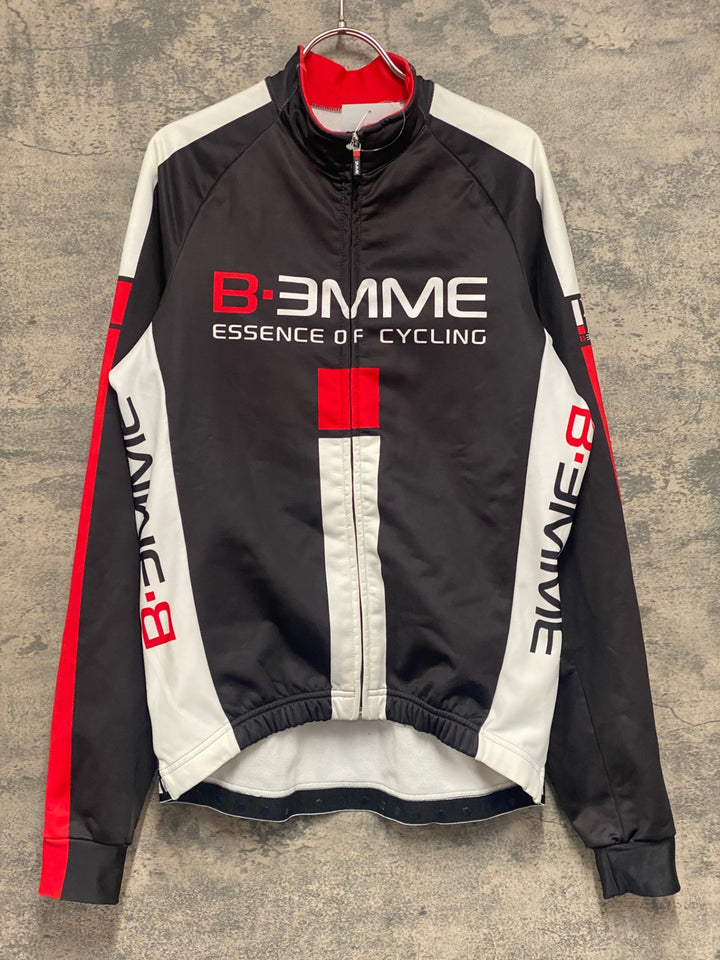 JW993 ビエンメ BEMME 長袖 サイクルジャージ 黒 M 裏起毛