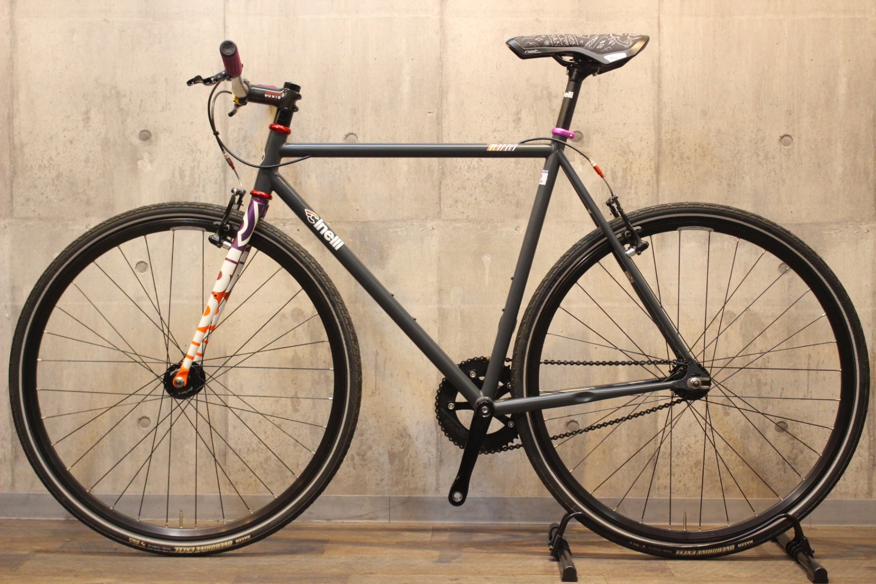 CINELLI TUTTO ピストホイール Cinelli TUTTO PLUS】ギアードでも組める個性派ピストバイク！ | 京都