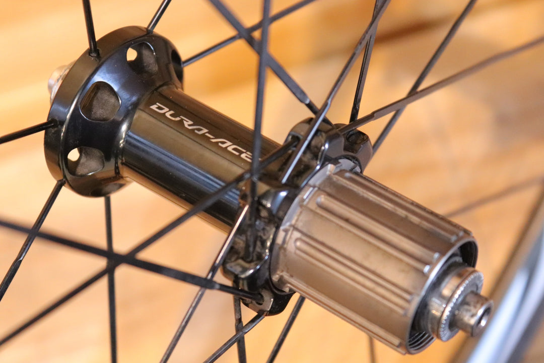シマノ SHIMANO デュラエース DURA-ACE WH-9000-C35-TU シマノ 11S/12S カーボン チューブラー ロードバイク ホイールセット 【広島店】