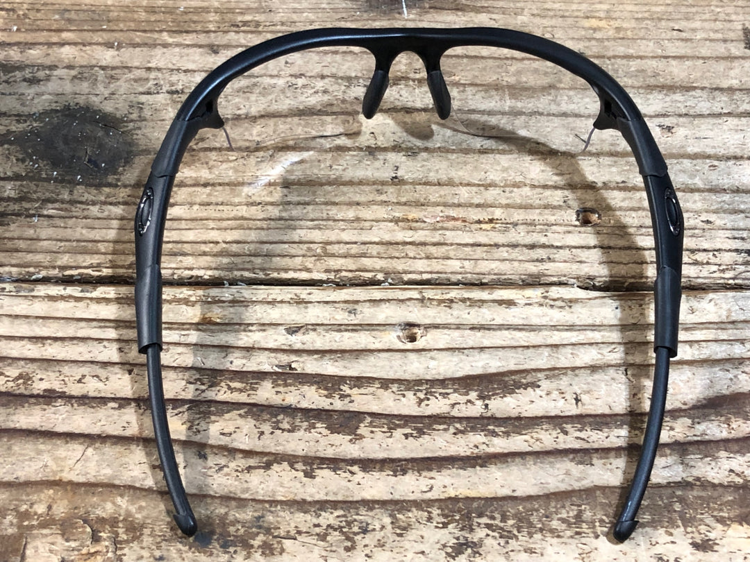 KB203 オークリー OAKLEY HALF JACKET サングラス アイウェア 黒 レンズ付属 ※レンズ小傷 イヤーソックス加工