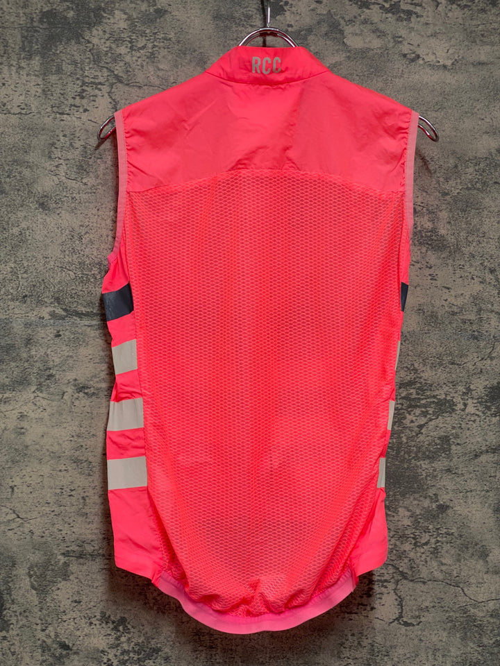 JZ976 ラファ Rapha RCC PRO TEAM LIGHTWEIGHT WIND GILET ジレ サイクルベスト ピンク サイズ不明