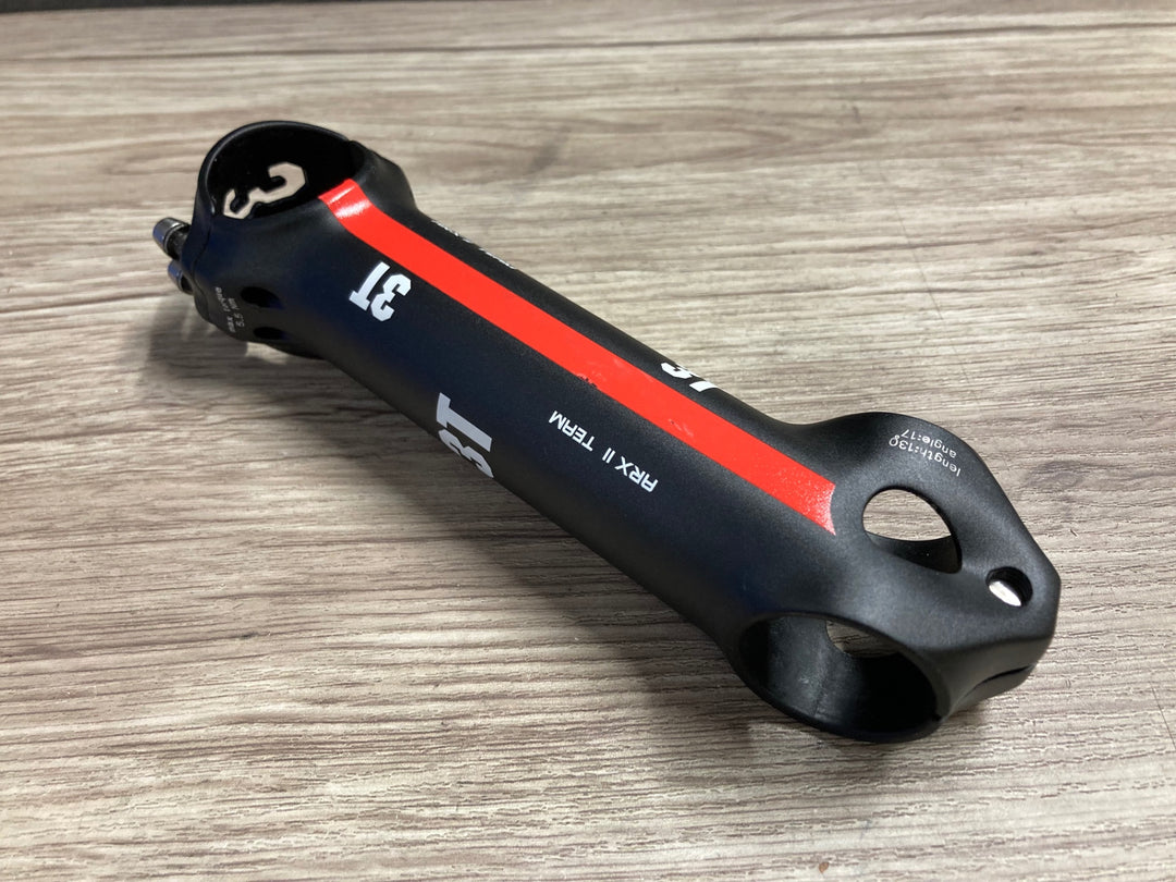 JR148 3T ARX TEAM アルミステム 黒 130mm Φ31.8 OS 17°