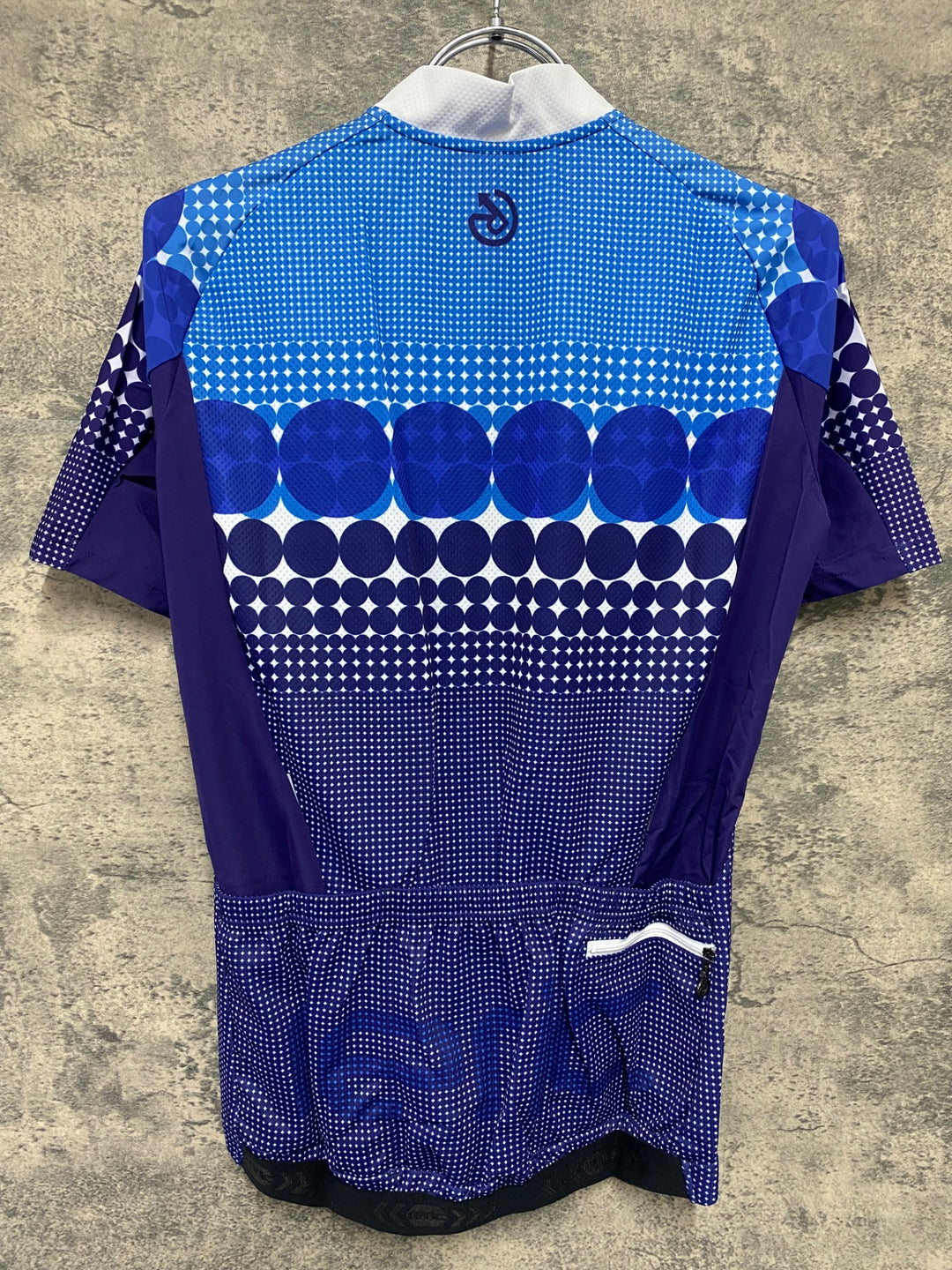 JV972 レリック reric Porca Standerd Jersey 半袖サイクルジャージ 青 M
