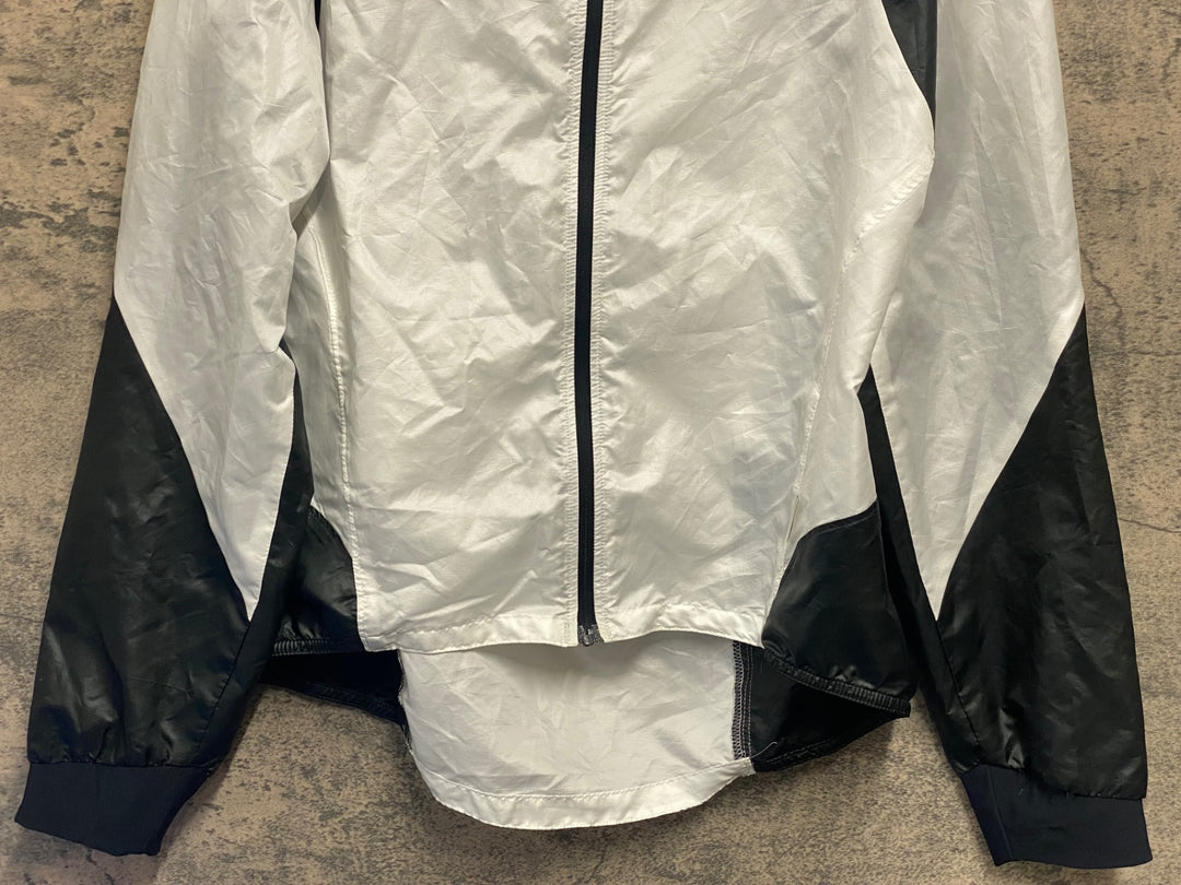 JP370 パールイズミ PEARL iZUMi 長袖 ウィンドブレーカー 白 XL ※汚れ有