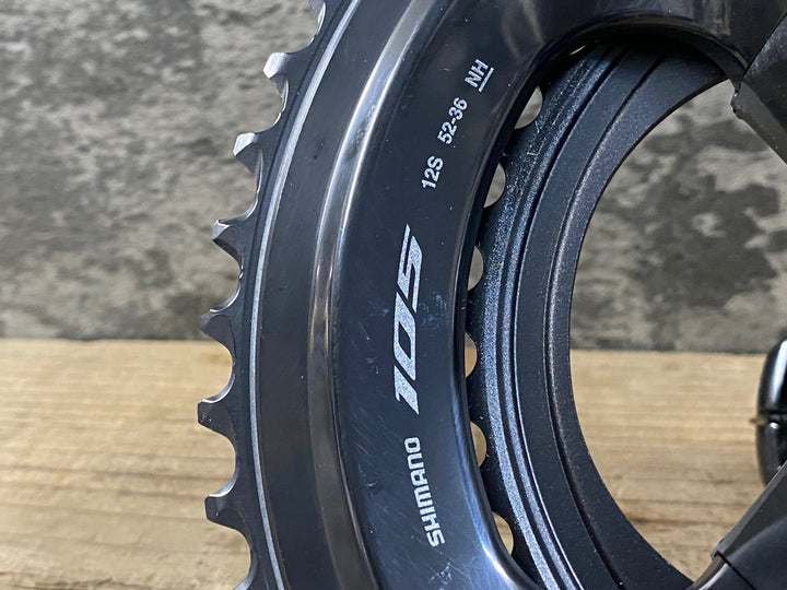KJ744 シマノ SHIMANO 105 FC-R7100 クランクセット 170mm 52/36T