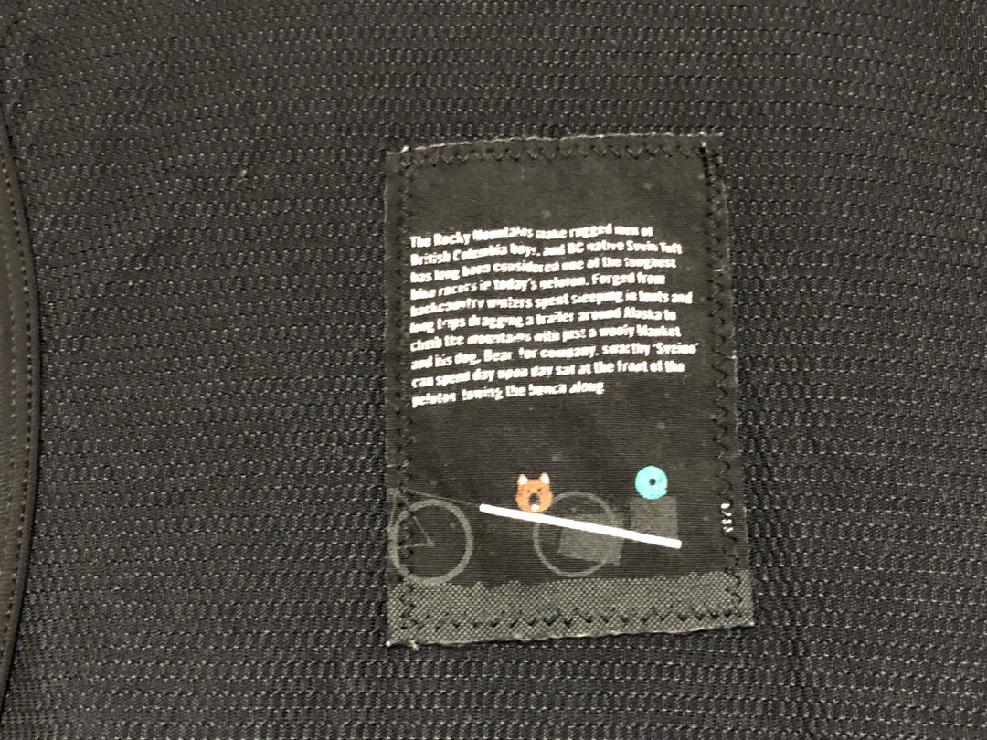 JV383 ラファ Rapha CLASSIC 3/4 BIB SHORTS W/PAD ビブニッカー 黒 S 裏起毛 ※スレ大
