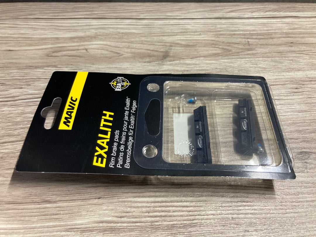 JS001 マヴィック MAVIC EXALITH Rim Brake Pads ブレーキシュー 前後セット 未使用