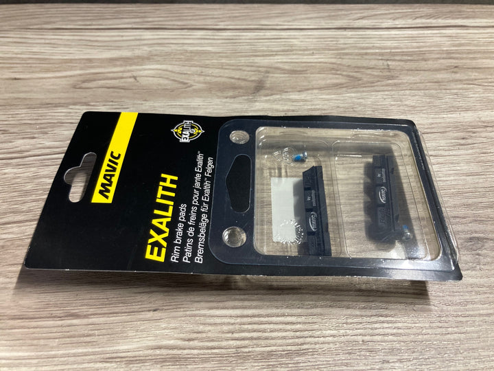 JS001 マヴィック MAVIC EXALITH Rim Brake Pads ブレーキシュー 前後セット 未使用
